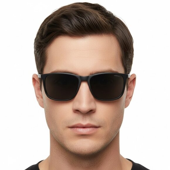 Carrera Grey Square Men's Sunglasses CARRERA DUCATI 004/S 0807/IR 57